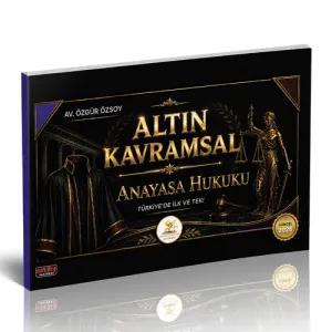 Savaş Yayınları 2026 HUKAL Altın Kavramsal Anayasa Hukuku
