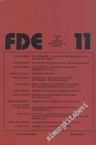 FDE - Altı Aylık Yazın ve Dilbilim Araştırmaları Dergisi - Sayı: 11      Bahar