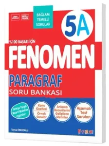 Fenomen Okul Yayınları 5. Sınıf Paragraf A Soru Bankası