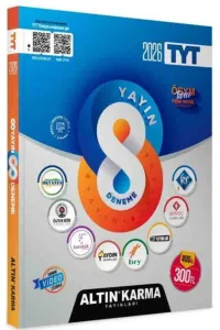 ALTIN KARMA 2026 TYT 8 FARKLI YAYIN DENEME