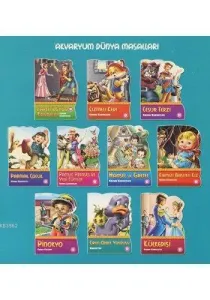 Dünya Masalları (Şekilli Kesim-10 Kitap)