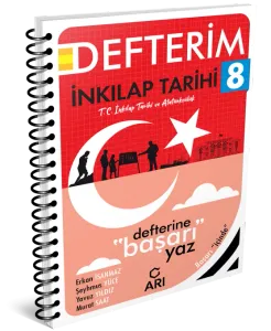 8. Sınıf T.C. İnkılap Tarihi ve Atatürkçülük Defterim