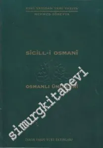 Sicill-i Osmani : Osmanlı Ünlüleri 6 Cilt TAKIM -        1996