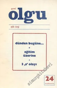 Yeni Olgu Aylık Dergi - 24, Haziran 1983