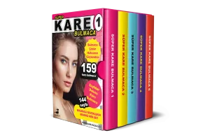 Süper Kare Bulmaca 5 Kitap Kutulu Set