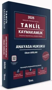 TAHLİL Anayasa Hukuku Konu Anlatım Kitabı