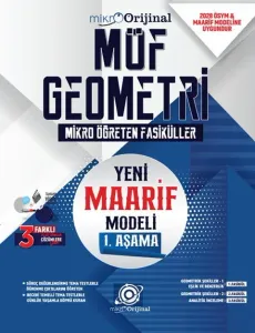Mikro Orijinal TYT Geometri Maarif Model 1. Aşama Mikro Öğreten Fasiküller