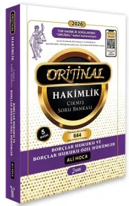Yetki Yayınları 2026 Hakimlik Kaymakamlık KPSS İcra Müdürlüğü Borçlar Hukuku ve Borçlar Hukuku Özel Hükümler ORJİNAL Çıkmış Soru Bankası
