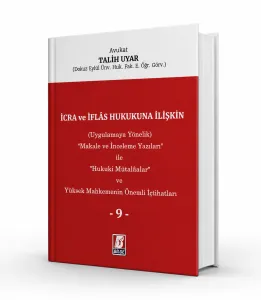 İcra ve İflas Hukukuna İlişkin