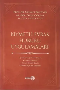 Kıymetli Evrak Hukuku Uygulamaları