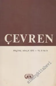 Çevren - Toplum, Bilim, Yazın ve Sanat Dergisi - Sayı: 8    Yıl: 4  Aralık