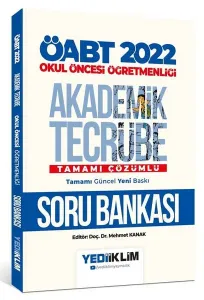 2022 ÖABT Okul Öncesi Öğretmenliği Akademik Tecrübe Tamamı Çözümlü Soru Bankası