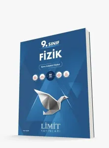 9. Sınıf Fizik Konu Anlatım Föyleri Limit Yayınları 9786052754085