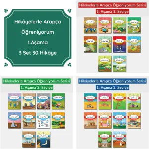 Hikâyelerle Arapça Öğreniyorum Birinci Aşama Set
