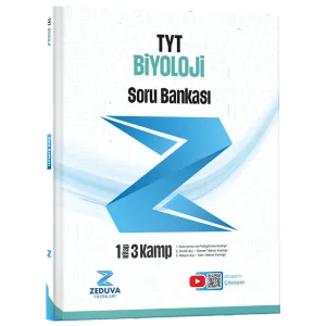 Zeduva Yayınları Biosem TYT Biyoloji 1 Kitap 3 Kamp Soru Bankası