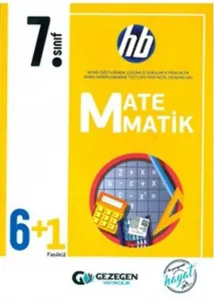 Gezegen Yayınları 7. Sınıf Matematik 6 + 1 Fasikül