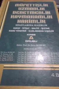 Müfettişlik Uzmanlık Denetmenlik Kaymakamlık Hakimlik