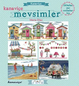 Kanaviçe - Mevsimler; İlkbahar, Yaz, Sonbahar, Kış