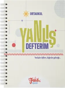 Takdir Yayınları Ortaokul Yanlış Defterim