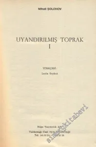 Uyandırılmış Toprak 1 -