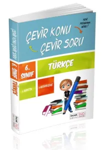İnovasyon Yayınları 6. Sınıf Türkçe Çevir Konu Çevir Soru İncek Serisi İnovasyon