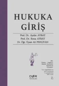 Hukuka Giriş Ciltli
