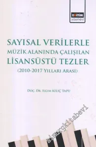 Sayısal Verilerle Müzik Alanında Çalışılan Lisansüstü Tezler (2010 - 2017 Yılları Arası) -         2018