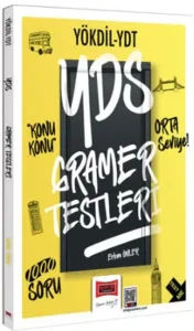 Yargı Yayınları YÖKDİL-YDT Konu Konu Gramer Testleri Orta Seviye 1000 Soru