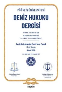 Piri Reis Üniversitesi Deniz Hukuku Dergisi