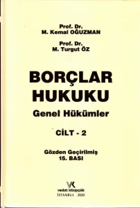 Borçlar Hukuku Genel Hükümler Cilt-2