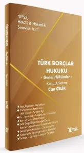 Türk Borçlar Hukuku Genel Hükümler Konu Anlatımı