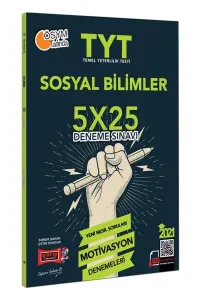Yargı TYT Motivasyon Sosyal Bilimler 5x25 Deneme Sınavı 2021-YENİ