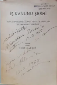 İş Kanunu Şerhi