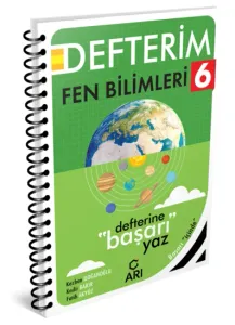 Arı Yayınları 6. Sınıf Fen Bilimleri Defterim