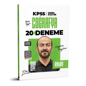 2026 KPSS GYGK COĞRAFYA 20 Lİ DENEME