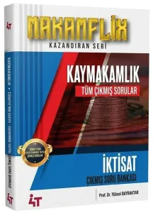 4T Yayınları 2026 MAKAMFLİX Kaymakamlık İktisat Tüm Çıkmış Sorular Çözümlü