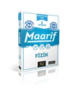 IQ YAY. 1.OTURUM MAARİF FİZİK EĞİTİM SERİSİ