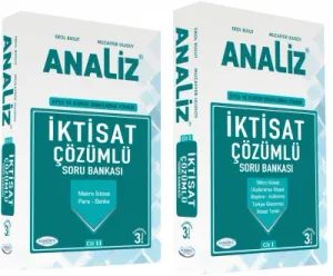 Analiz İktisat Çözümlü Soru Bankası (Cilt 1-2)