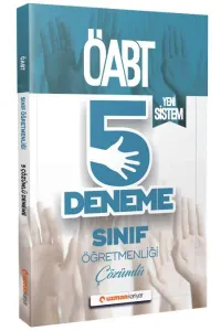 Uzman ÖABT Sınıf Öğretmenliği Çözümlü 5 Deneme-Yeni Sistem-YENİ