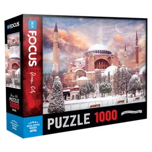 Blue Focus Games 1000 Parça Puzzle Ayasofya Camii
