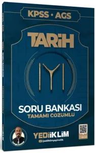 Yediiklim Yayınları 2027 KPSS AGS Kayı Tarih Tamamı Çözümlü Soru Bankası