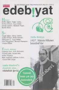 Özgür Edebiyat: İki Aylık Edebiyat Dergisi: 1927, Nâzım Hikmet İstanbul'da! - Sayı: 33    Yıl: 6  Mayıs - Haziran