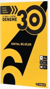 Hız Yayınları 6. Sınıf Sosyal Bilgiler 30 lu Deneme