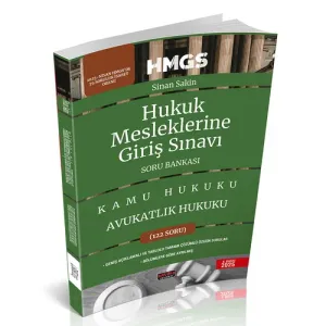 HMGS Kamu Hukuku  Avukatlık Hukuku Soru Bankası