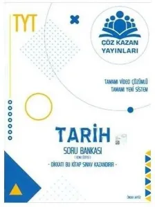 Çöz Kazan Yayınları TYT Tarih Konu Özetli Soru Bankası Çöz Kazan