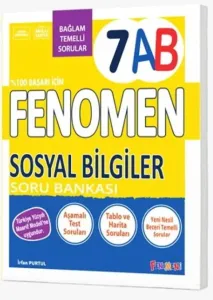 Fenomen 7. Sınıf Sosyal Bilgiler Soru Bankası AB