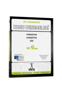 BARIŞ YAYINLARI AYT MATEMATİK KONU DENEMELERİ - FONKSİYON LOGARİTMA DİZİ