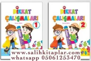 Okul Öncesi Dikkat Çalışmaları  2 Kitap