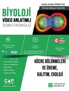 Çap Yayınları Üniversiteye Hazırlık Biyoloji Hücre Bölünmeleri ve Üreme Kalıtım Ekoloji Soru Fasikülü