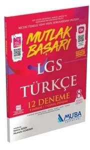 Muba Mutlak Başarı 8. Sınıf LGS Türkçe 12 Deneme-YENİ